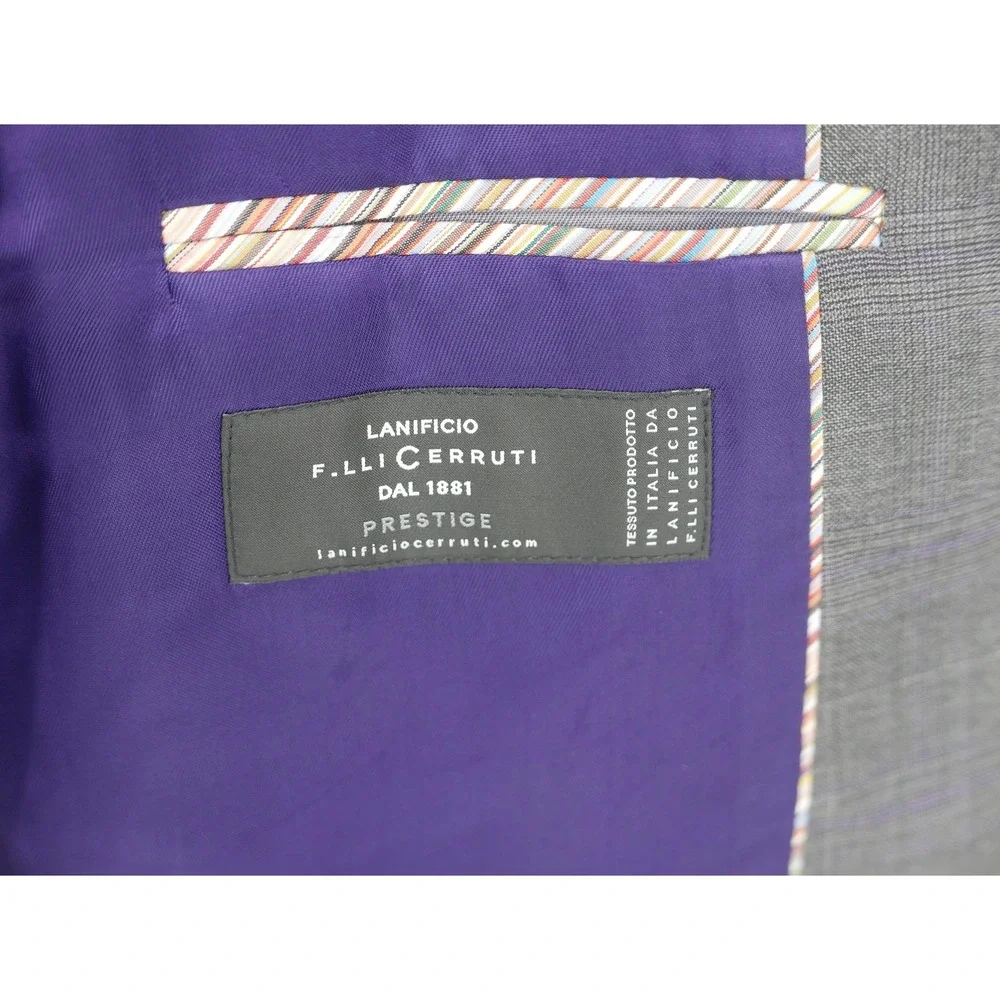 Paul Smith London Sport Coat Gray Glen Plaid Check The Westbourne Men's 36R